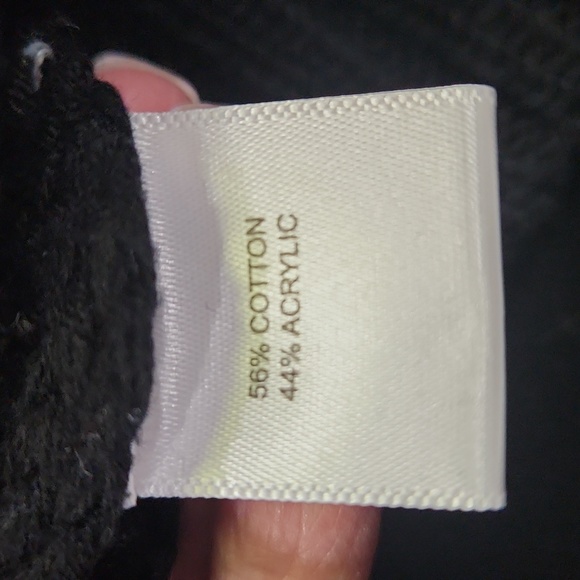 PURE Mock Turtleneck Black Sweater - Size Small - Picture 8 of 8